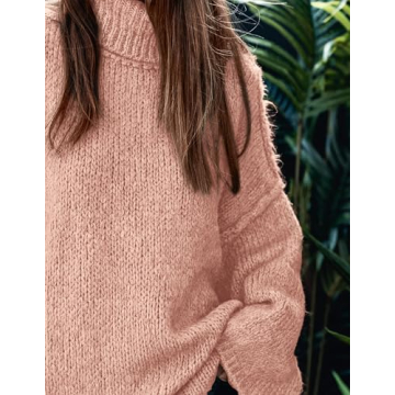 PRETTYGARDEN Women's Turtleneck Sweater - Cozy Chic Style