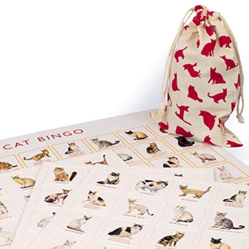 Laurence King Cat Bingo - Fun Cat Breed Game for All