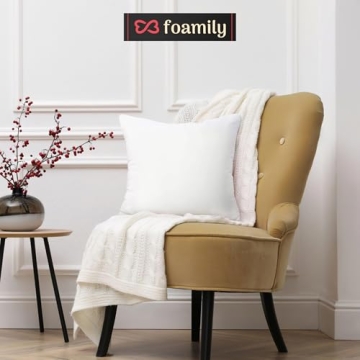 Foamily 24x24 Hypoallergenic Throw Pillow Inserts for Home