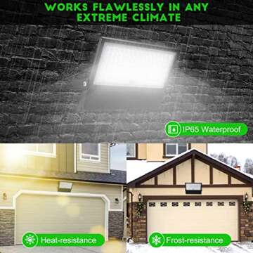 Powerful Juyace 36000LM LED Stadium Lights for Outdoors