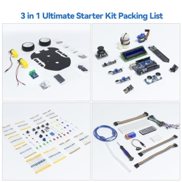 SunFounder Ultimate Starter Kit for Arduino with 192 Items