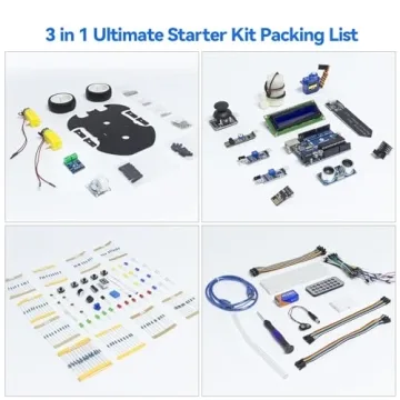 SunFounder Ultimate Starter Kit for Arduino with 192 Items
