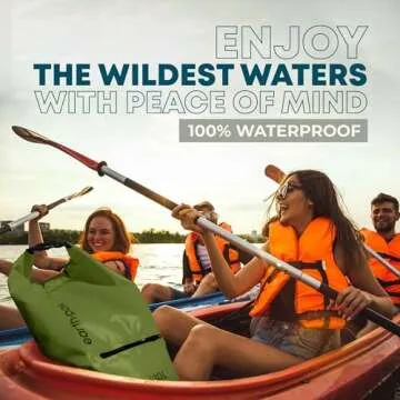 Earth Pak Waterproof Dry Bag - Perfect for Boating and Camping