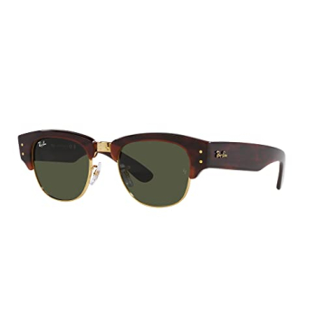 Ray-Ban RB0316S Mega Clubmaster Square Sunglasses for Wide Faces