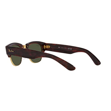 Ray-Ban RB0316S Mega Clubmaster Square Sunglasses for Wide Faces