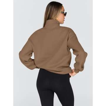 Trendy Queen Women’s Oversized Sweatshirt for Fall Fashion