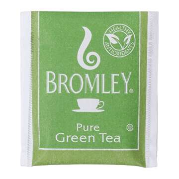 Bromley Pure Green Tea - 48 Count of Flavorful Bags