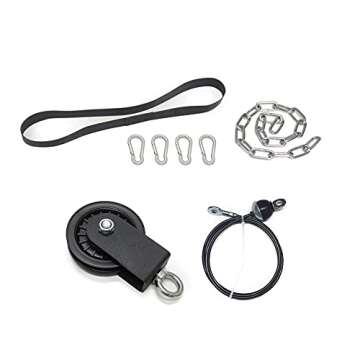 SYL Fitness Cable Pulley System: Versatile Gym Accessory for Full Body Training