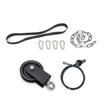 SYL Fitness Cable Pulley System: Versatile Gym Accessory for Full Body Training