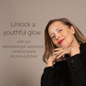 SiO Beauty Mid-Brow Forehead Anti-Wrinkle Patch - Reduce Furrows & Expression Lines