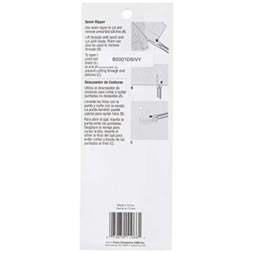 Dritz 638 Deluxe Seam Ripper, Blue