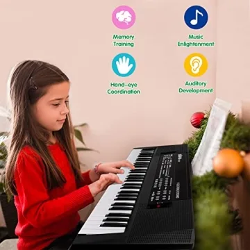 M SANMERSEN Kids Piano Keyboard for Ages 3-12
