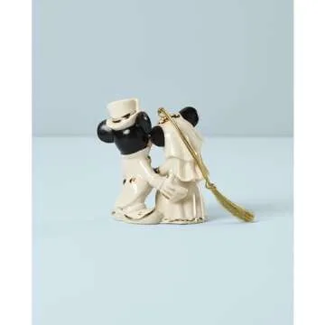 Lenox Mickey & Minnie Mouse Dream Wedding Ornament