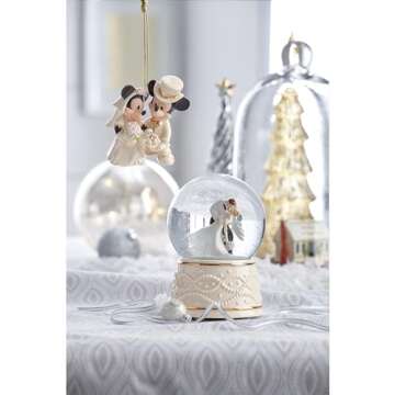 Lenox Mickey & Minnie Mouse Dream Wedding Ornament