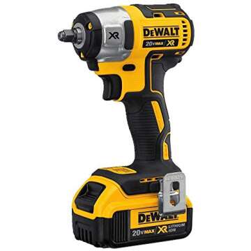 Powerful DEWALT 20V MAX XR Impact Wrench Kit