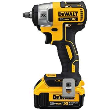 Powerful DEWALT 20V MAX XR Impact Wrench Kit