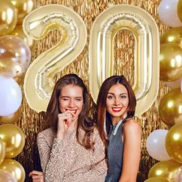 Light Gold Number 2 Balloon for Magical Celebrations