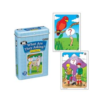 Super Duper Publications | What are They Asking? Fun Deck Flash Cards | Educational Learning Resource for Children