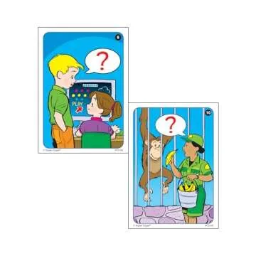Super Duper Publications | What are They Asking? Fun Deck Flash Cards | Educational Learning Resource for Children
