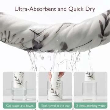 Momcozy Hooded Baby Towel - Absorbent Soft Infant Towel Set