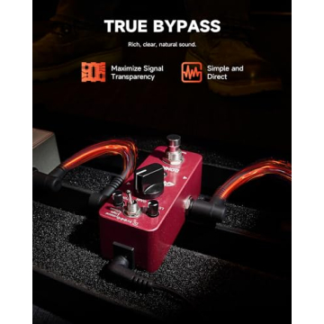 Donner Morpher Mini Distortion Guitar Pedal 3 Modes for Metal