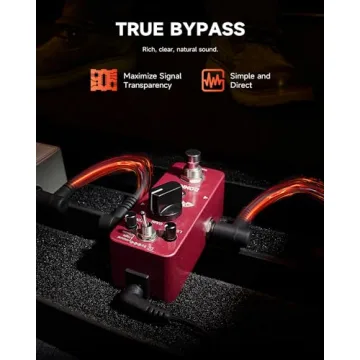 Donner Morpher Mini Distortion Guitar Pedal 3 Modes for Metal