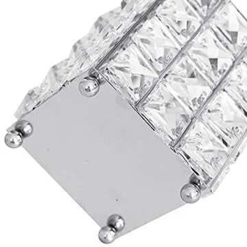 Miaowater Makeup Brush Holder Organizer Cosmetic Brushes Storage Eyeliners Eyebrow Pencil Container Cup (Silver Square)