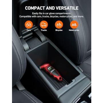 AstroAI Digital Tire Pressure Gauge with Backlight LCD