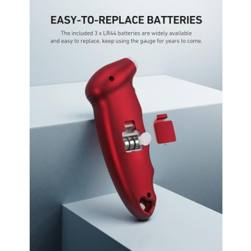 AstroAI Digital Tire Pressure Gauge with Backlight LCD