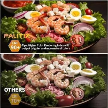 PAUTIX COB LED Strip Warm White 3000K DC12V, 18Ft/5.5M 2772LEDs CRI90+ Flexible LED Tape Lights for Cabinet Engineering Home DIY Lighting Project with 8mm COB Connector(Power Supply Not Included)