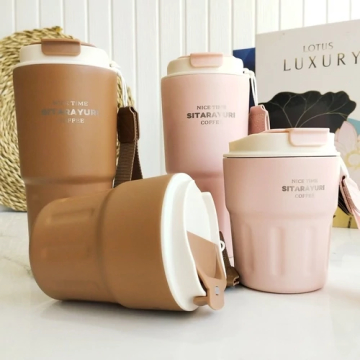 تراول ماگ سیتارا | سبک، ضدپاشش، بنددار | مناسب خودرو و م?...