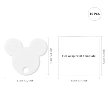 Personalized Sublimation Acrylic Name Plates for Tumblers