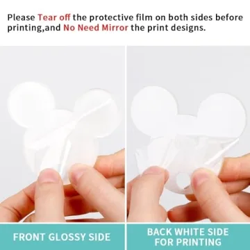 Personalized Sublimation Acrylic Name Plates for Tumblers