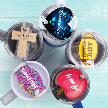 Personalized Sublimation Acrylic Name Plates for Tumblers