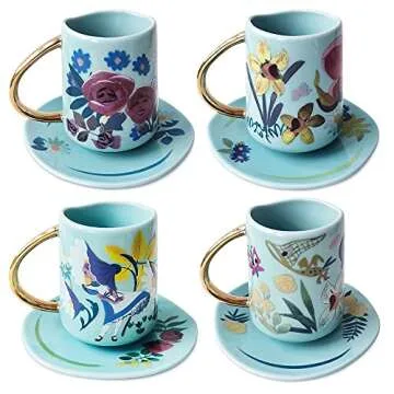 Disney Alice in Wonderland Teacup and Saucer Set Delightful Collection