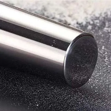 High-Quality Stainless Steel Rolling Pin for All Bakers