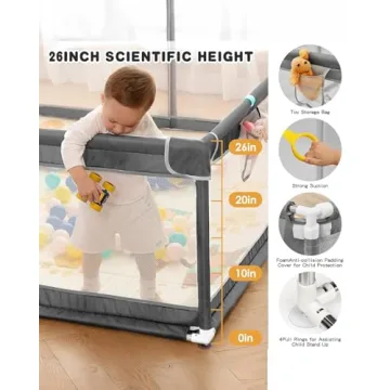 Extra Large dearlomum Baby Playpen for Secure Toddler Play