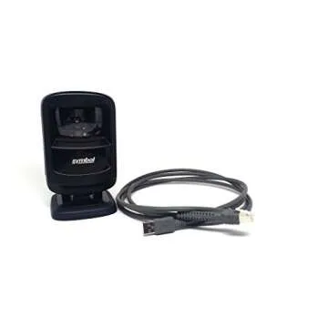 Zebra Symbol DS9208 Series Handsfree Standard Range Scanner Kit with Shielded USB Cable (DS9208-SR4NNU21Z), Black