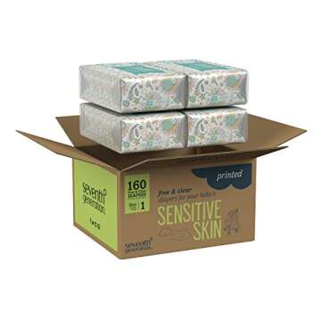 Seventh Generation Baby Diapers - Safe for Sensitive Skin