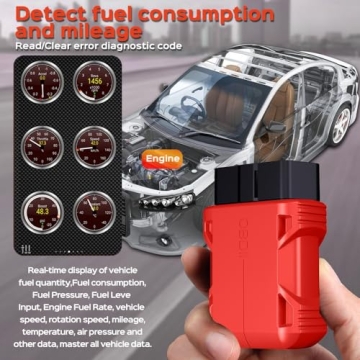 Goliton Mini OBD II Bluetooth Car Diagnostic Adapter