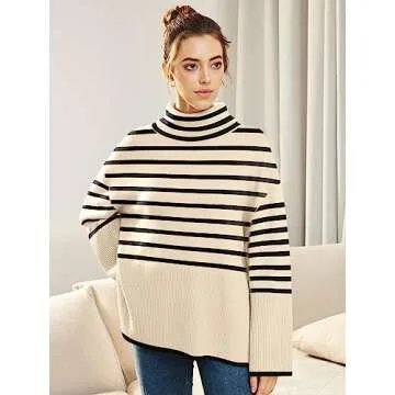LILLUSORY Women's Cozy Fall Pullover Sweater – Stylish Comfort
