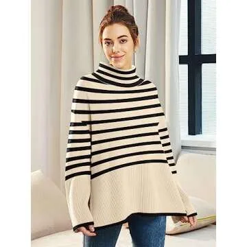 LILLUSORY Women's Cozy Fall Pullover Sweater – Stylish Comfort