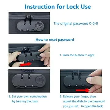 Ingkee Smell Proof and Odor Proof Bag with Lock