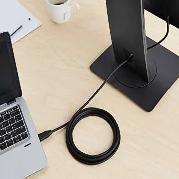 Amazon Basics DisplayPort to DisplayPort Cable 4K 10 Feet