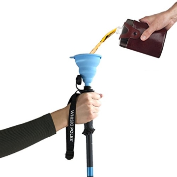 WhiSki Poles Skiing Flask Poles - Perfect for Ski Lovers