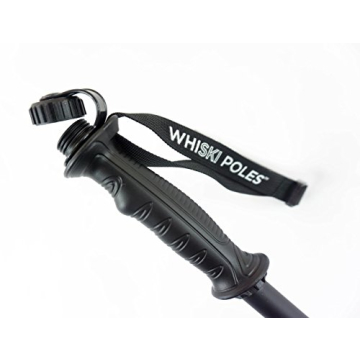 WhiSki Poles Skiing Flask Poles - Perfect for Ski Lovers