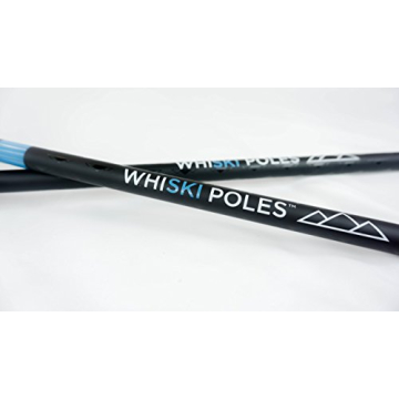 WhiSki Poles Skiing Flask Poles - Perfect for Ski Lovers