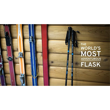 WhiSki Poles Skiing Flask Poles - Perfect for Ski Lovers