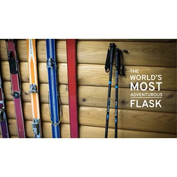 WhiSki Poles Skiing Flask Poles - Perfect for Ski Lovers