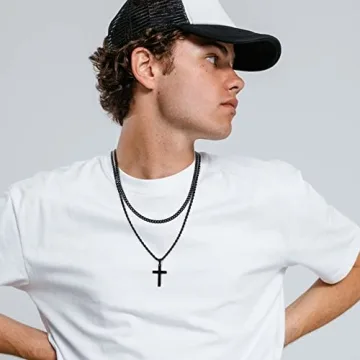 Men's Stainless Steel Cross Necklace | Yooblue